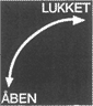Åben - Lukket