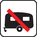Campingvogne forbudt