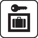 Aflåselig bagageboks