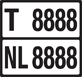 Vægttavle T NL, 149x140mm